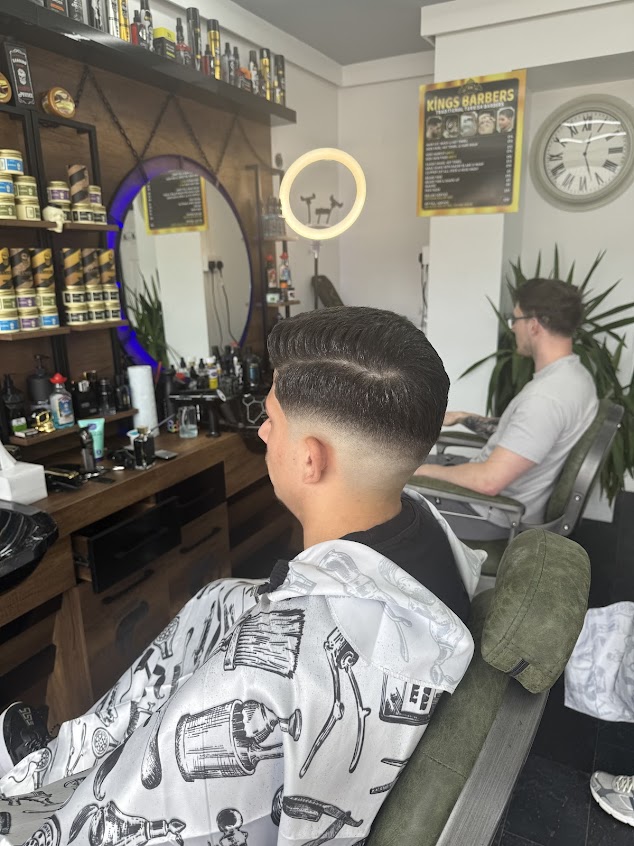 Haircut and grooming at Kings Barbers, Great Yarmouth