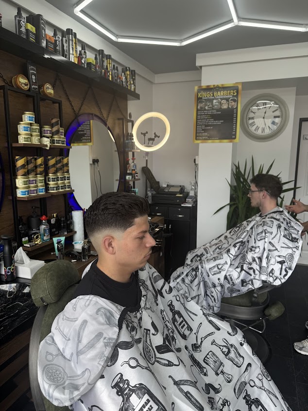 Haircut and grooming at Kings Barbers, Great Yarmouth