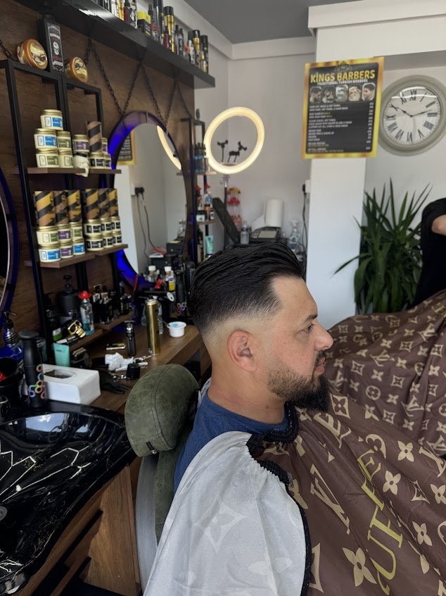 Haircut and grooming at Kings Barbers, Great Yarmouth