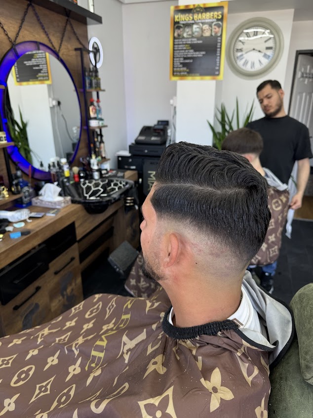 Haircut and grooming at Kings Barbers, Great Yarmouth