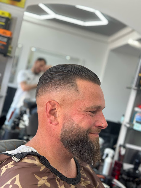Haircut and grooming at Kings Barbers, Great Yarmouth