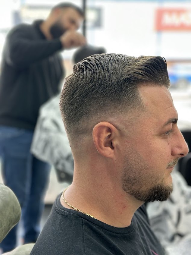 Haircut and grooming at Kings Barbers, Great Yarmouth